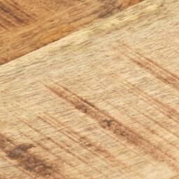 Berkfield Home Table Top Solid Mango Wood 25-27 mm 90x70 cm in Brown - thumbnail 8