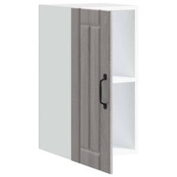 Berkfield Home Kitchen Wall Cabinet Lucca Grey Sonoma Engineered Wood - thumbnail 5
