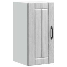 Berkfield Home Kitchen Wall Cabinet Lucca Grey Sonoma Engineered Wood - thumbnail 2