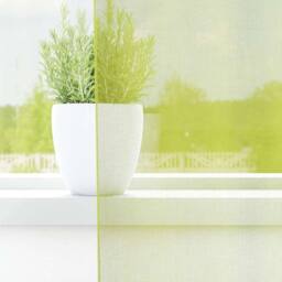 Berkfield Home Voile Curtains with Grommets 2 pcs Apple Green 140x225 cm
