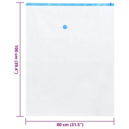 Berkfield Home Vacuum Storage Bags 10 pcs 100x80 cm - thumbnail 7