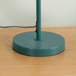 ValueLights Morris Retro Dome Metal Desk Office Table Lamp Light with LED Bulb in Blue - thumbnail 4