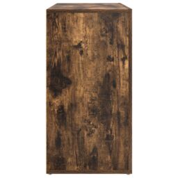 Berkfield Home Sideboard Smoked oak Engineered wood 120 x 36 x 69 cm Sideboard in Brown - thumbnail 7