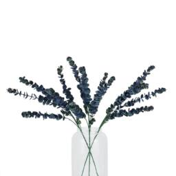 Lemon Pavilion Furniture and Decor Large Eucalyptus Stem - Plastic - L25 x W25 x H79 cm - Blue - thumbnail 3