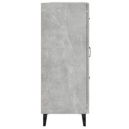 Berkfield Home Sideboard Concrete Grey 69.5x34x90 cm Engineered Wood - thumbnail 8