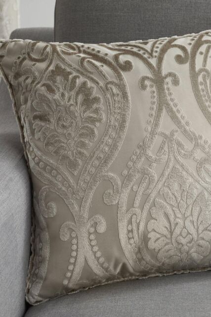 Curtina 'Chateau' Jacquard Filled Cushion in Natural - Size: 43 cm x 43 cm - image 1