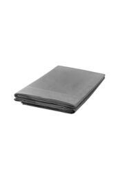 1951 'Luxury 300 Thread Count' Egyptian Cotton Flat Sheet in Charcoal - Size: King Flat - thumbnail 1