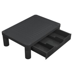 Berkfield Home Monitor Stand Black 43x30.5x13 cm - thumbnail 5