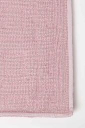 Homescapes 100% Cotton Tufted Tile Bath Mat in Pink - thumbnail 4