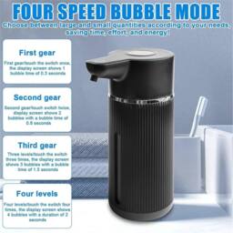 SPETLEK Electric Liquid Hand Soap Dispenser black - thumbnail 2