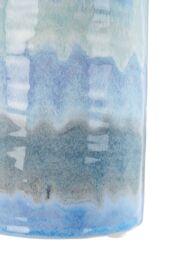 Orsina Portable Small Grey Vase, Versatile Flower Vase, Glazed Finish Stoneware, Ceramic Pottery Vase in Light Blue - thumbnail 5
