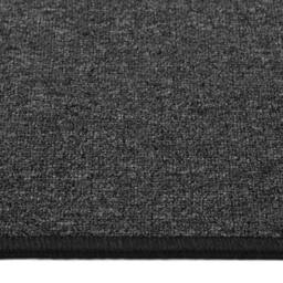 Berkfield Home Carpet Runner Anthracite 50x150 cm in Dark Grey - Size: 100 cm diameter - thumbnail 4