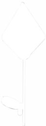Luxform Solar LED Moroccan Stake Light Blue in Dark Grey - thumbnail 2