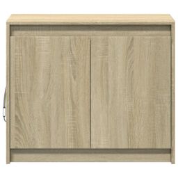 Berkfield Home Sideboard with LED Sonoma Oak 72x34x61 cm Engineered Wood in Brown - Size: 72 x 34 x 61 cm - thumbnail 6