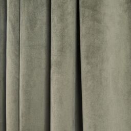 OHS Thermal Matte Velvet 2 Pair Ready Made Eyelet Curtains in Green - Size: 168 cm width x 229 cm drop - thumbnail 2