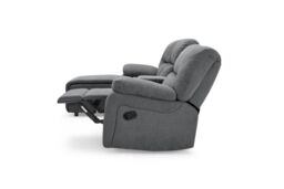 Home Detail Jacob 3 Seater Recliner Sofa With Chaise in Dark Grey - thumbnail 3