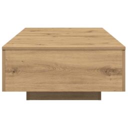 Berkfield Home Coffee Table Artisan Oak 90x60x31 cm Engineered Wood in Brown - Size: 90 x 60 x 31 cm - thumbnail 5