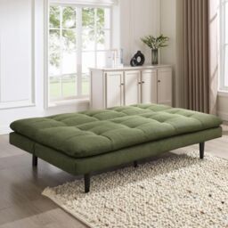 Home Detail Butterfly Sofa Bed in Green - Size: 3 Seater - thumbnail 2