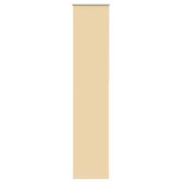 Berkfield Home Roller Blind Blackout Beige 60x210 cm Fabric Width 55.7 cm Polyester - thumbnail 3