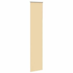 Berkfield Home Roller Blind Blackout Beige 60x210 cm Fabric Width 55.7 cm Polyester - thumbnail 1