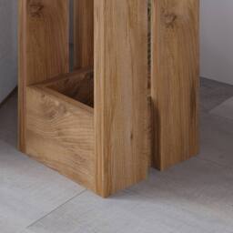 Decortie Tasos' Modern Minimalist Side Table 30cm in Light Brown - Size: 1 Pack - thumbnail 4