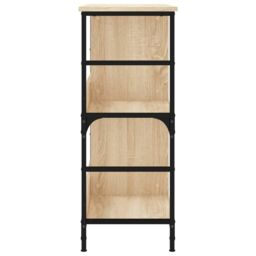 Berkfield Home Bookshelf Sonoma Oak 78.5x33x82 cm Engineered Wood in Brown - thumbnail 5