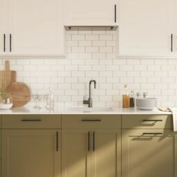 Berkfield Home Cabinet Handles 20 pcs Black 128 mm Stainless Steel - thumbnail 4