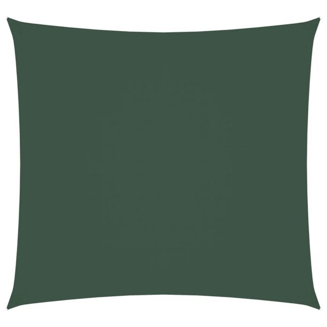 Berkfield Home Sunshade Sail Oxford Fabric Square 3.6x3.6 m Dark Green - image 1