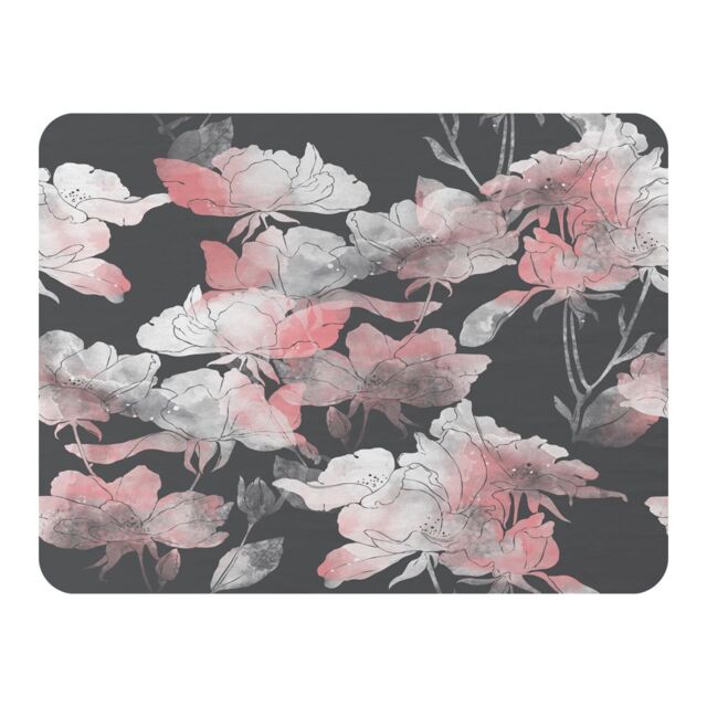 Benjamin Tate Design Imprints Flowers & Leaves Of Wild Rose Blanket in Natural - Size: 120 cm x 150 cm - image 1