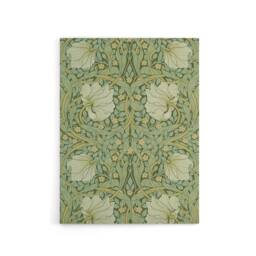 "Artery8 William Morris Pimpernel Floral Pattern Canvas Wall Art Print in Green - Size: W18"" x H24""" - thumbnail 1