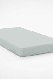 Belledorm Egyptian Cotton 200 Thread Count 30cm Fitted Sheet in Light Green - Size: King - thumbnail 1