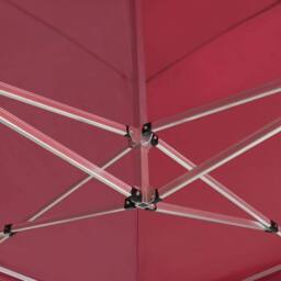 Berkfield Home Professional Folding Party Tent Aluminium 6x3 m Wine Red - thumbnail 5