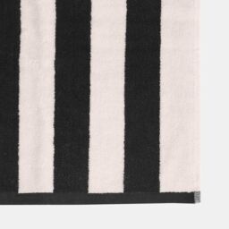 OHS Stripe 100% Cotton Hand Towel Hotel Luxury Shower Soft Absorbent, 4PC in White - thumbnail 6