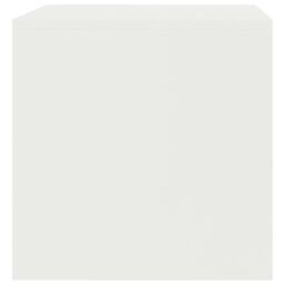 Berkfield Home TV Cabinet White 80x40x40 cm Engineered Wood - Size: 80 x 40 x 40 cm - thumbnail 5