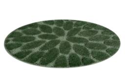 RugsX Dywaniki Łazienkowe Rug in Green - Size: 100 cm diameter - thumbnail 2