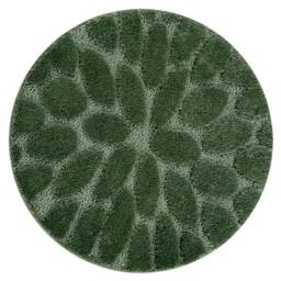 RugsX Dywaniki Łazienkowe Rug in Green - Size: 100 cm diameter - thumbnail 1