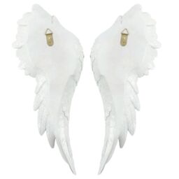 Something Different Glitter Angel Wings Hanging Dration in White - thumbnail 2