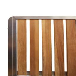 Berkfield Home Stacking Garden Chairs 6 pcs 54.5x56x87 cm Solid Wood Acacia in Brown - thumbnail 9