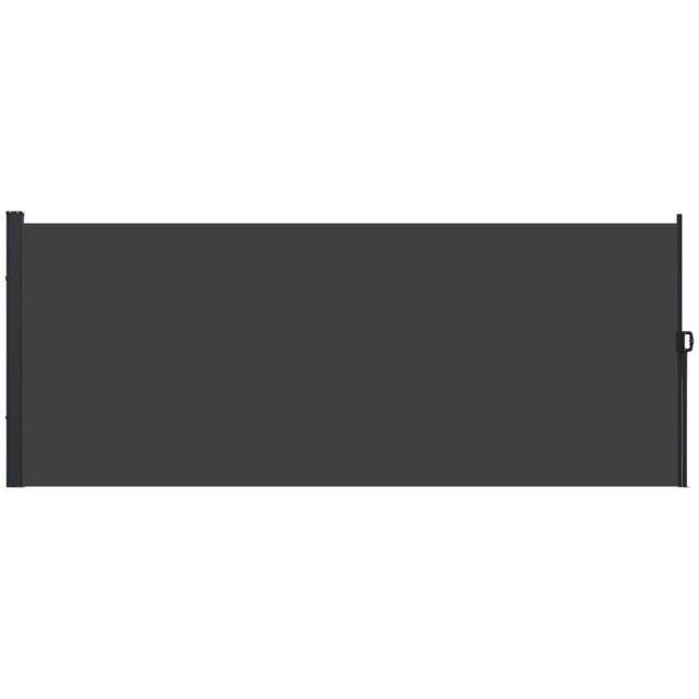 Kelvenix Side Awning Retractable, Privacy Screen, 400x180cm in Black - Size: 0.6m2 - image 1