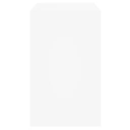 Berkfield Home Shoe Cabinet White 80x42x69 cm Engineered Wood - Size: 80 x 42 x 69 cm - thumbnail 6