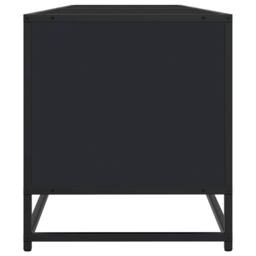 Berkfield Home TV Cabinet Black 180.5x40x46 cm Engineered Wood - thumbnail 5
