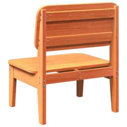 Berkfield Home Garden Chairs 2 pcs Wax Brown 60x52.5x72 cm Solid Wood Pine - thumbnail 6