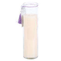 Something Different The Moon Violet Tube Candle in White - thumbnail 2
