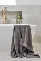 CHRISTY 'Luxe' Elegant 100% Turkish Cotton 730GSM Towels in Brown - thumbnail 1