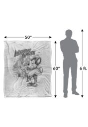 ViacomCBS/Nickelodeon Mighty Mouse Sketch Silky Touch Super Soft Throw Blanket 152 X 127 cm in White - thumbnail 5