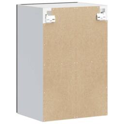 Berkfield Home Kitchen Wall Cabinet with Glass Door¬†Porto Black - thumbnail 9