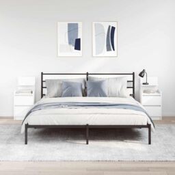 Berkfield Home Bedside Cabinets with 2 Drawers 2 pcs White 38x34x80 cm - Size: 38 x 34 x 80 cm - thumbnail 3