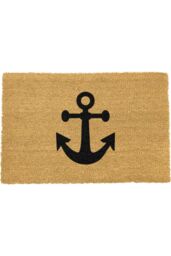 Artsy Mats Anchor Doormat - Regular 60x40cm in Black - Size: 40 cm x 60 cm - thumbnail 1