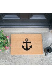 Artsy Mats Anchor Doormat - Regular 60x40cm in Black - Size: 40 cm x 60 cm - thumbnail 2