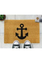 Artsy Mats Anchor Doormat - Regular 60x40cm in Black - Size: 40 cm x 60 cm - thumbnail 3